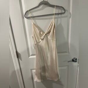 Princess Polly Marilyn Mini Dress Champagne